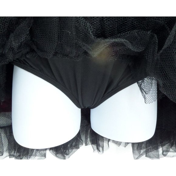 "AUTHENTIC KIDS" RED & BLACK LADY BUG HALLOWEEN TUTU DRESS COSTUME: 6 X - Picture 5 of 5